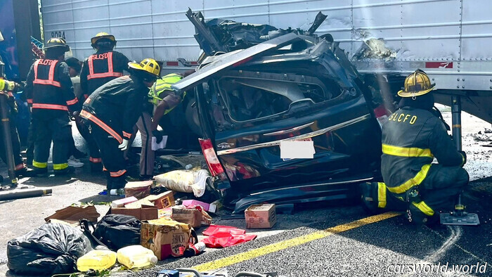 El giro en U temerario de un camionero en Florida terminó en tragedia | Carscoops